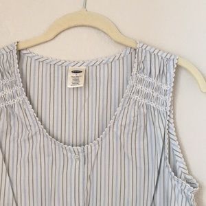 Vintage Old Navy Scalloped Blouse Sz. L